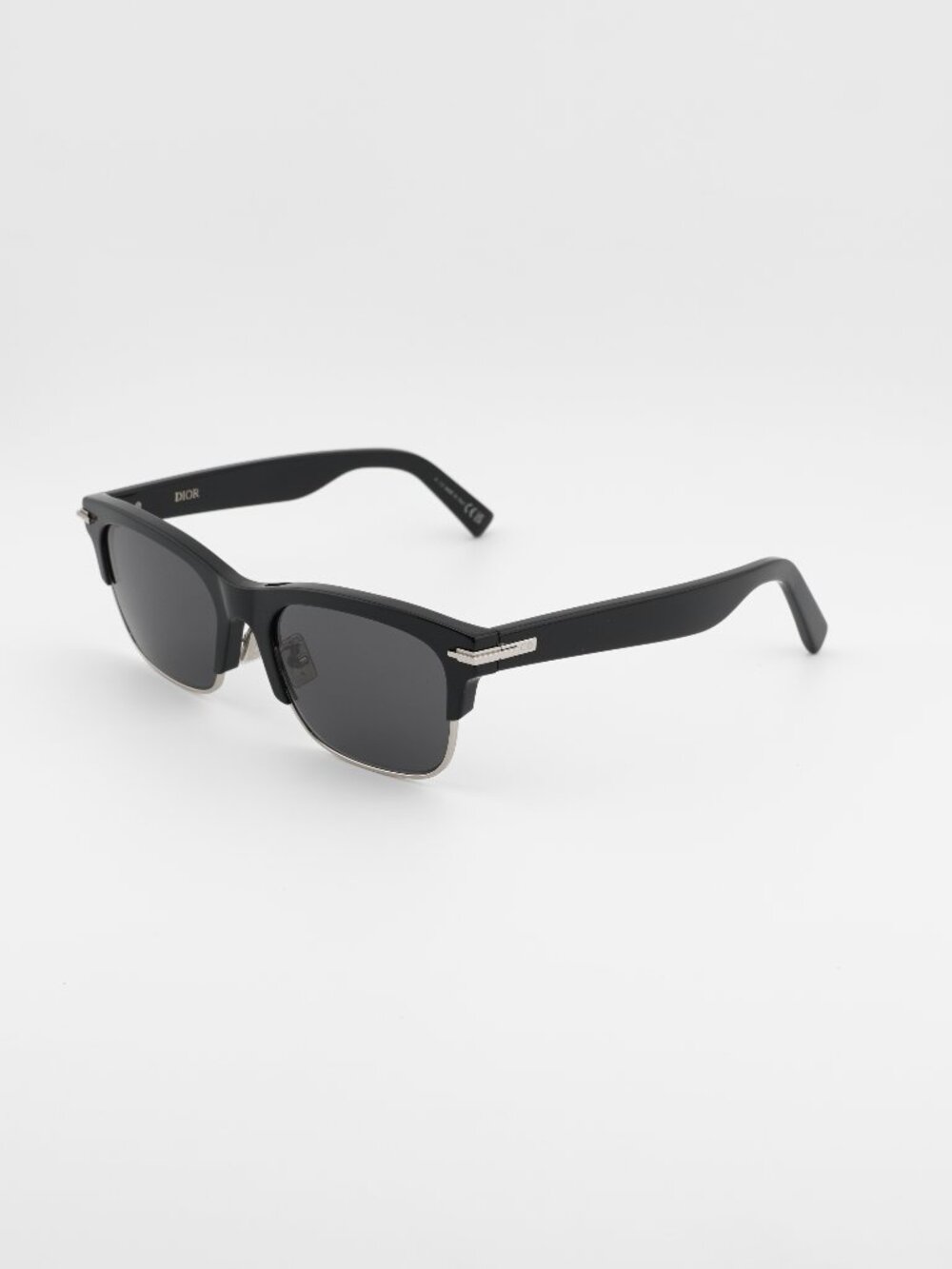 Dior DIORBLACKSUIT C1U 10A0 Sunglasses Black Square Frame, Grey Lenses